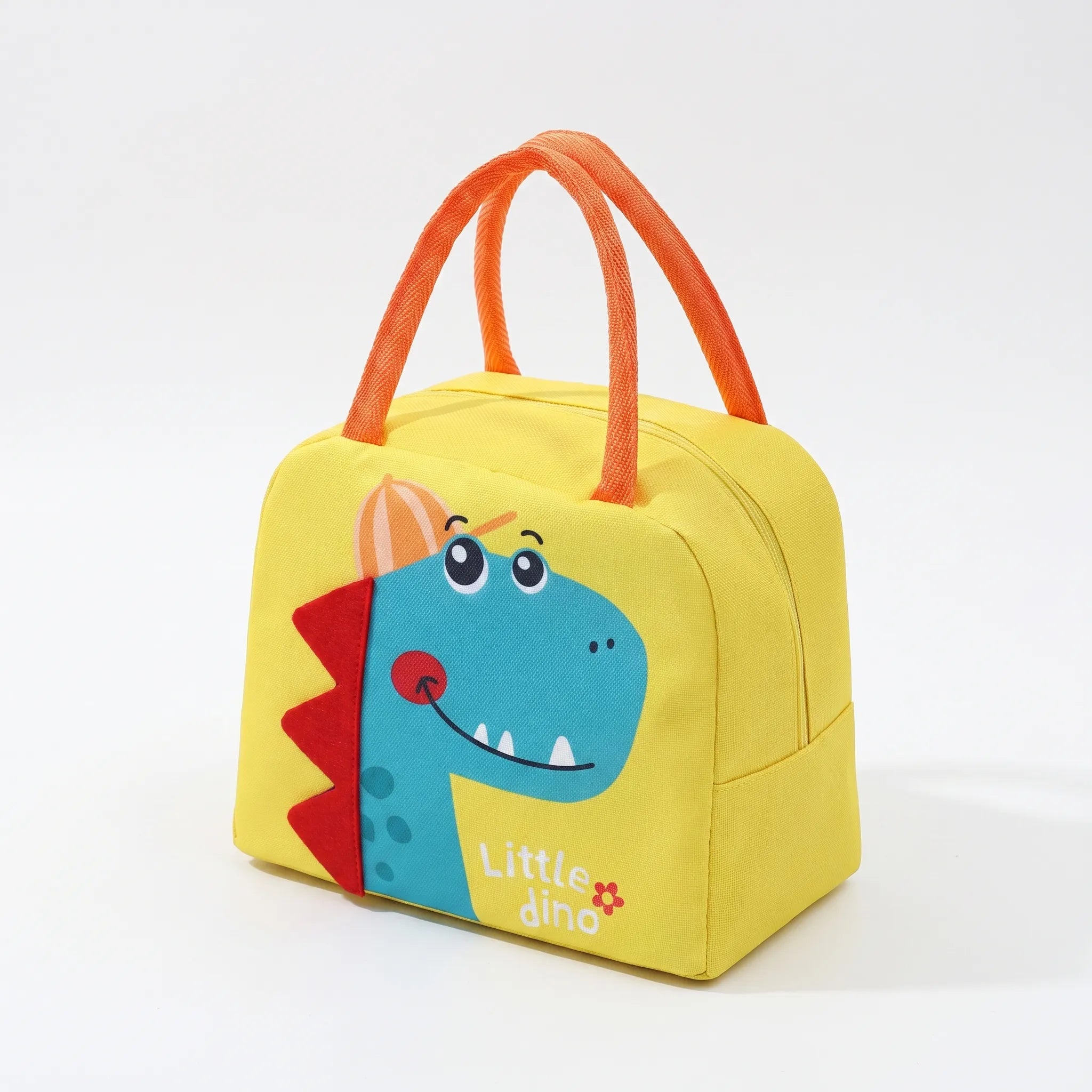 Cartoon Animal Lunch Tote with Insulation