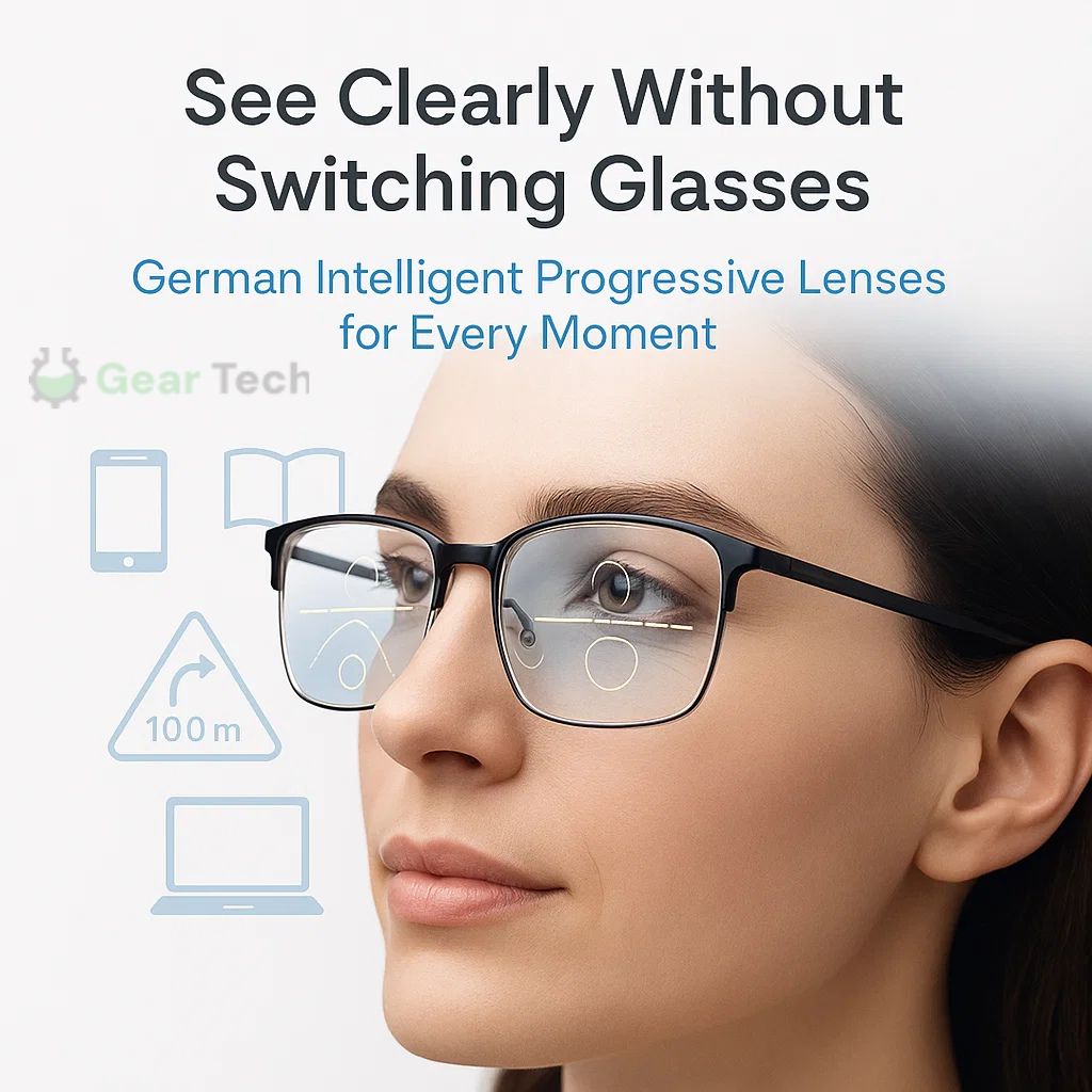 Smart Vision Glasses | Versatile Light-Adaptive Lenses