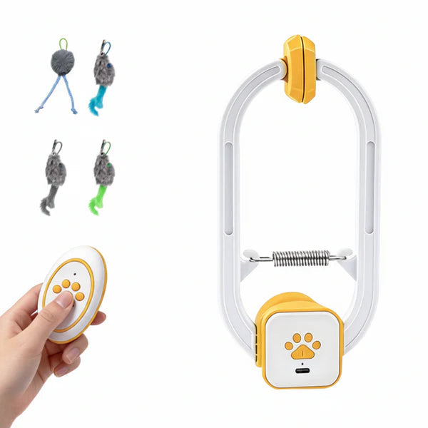 Rechargeable Cat Teaser Toy | Fun Indoor Play for Cats