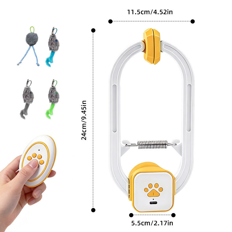 Rechargeable Cat Teaser Toy | Fun Indoor Play for Cats
