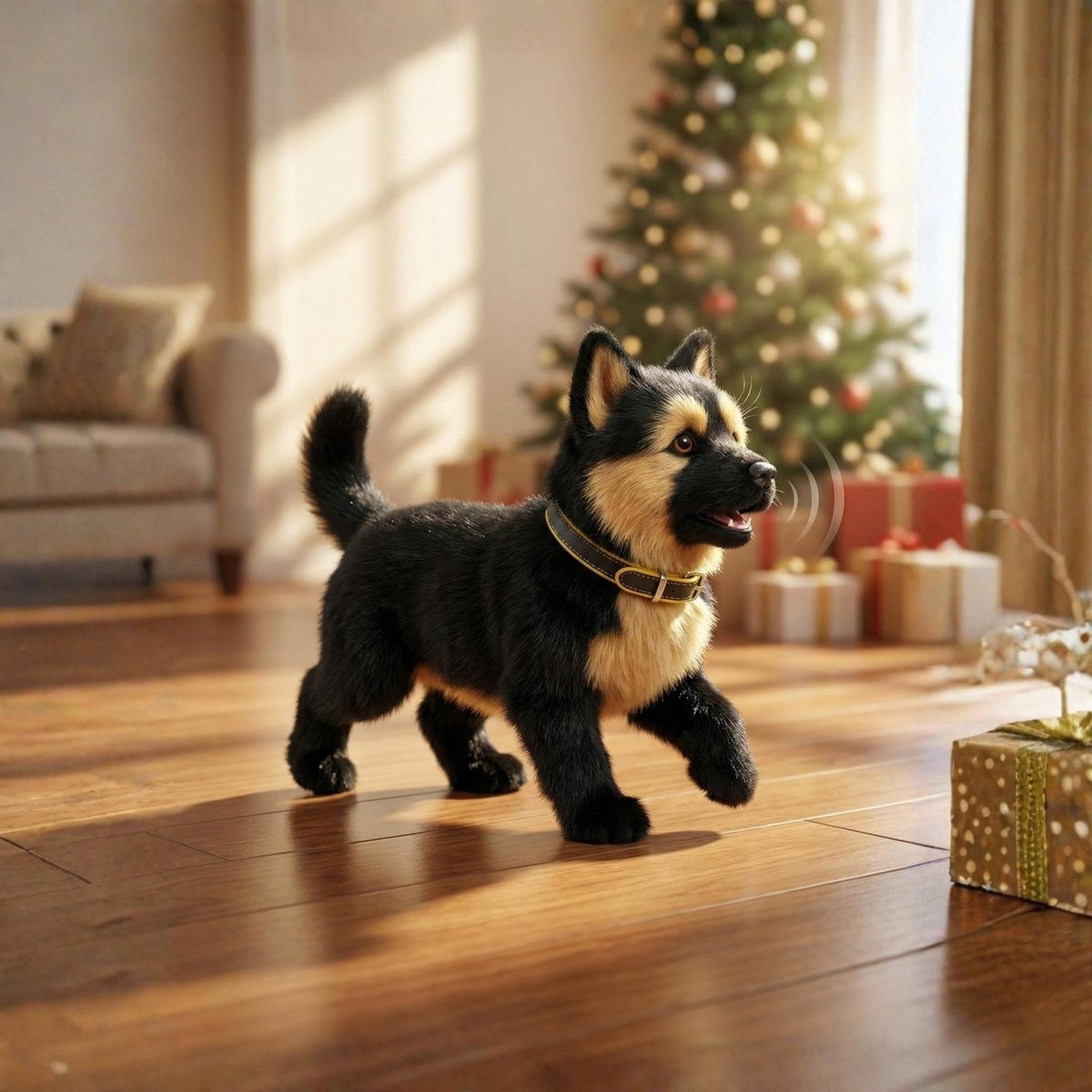 Engaging Robotic Puppy Toy with Realistic Movements for Fun