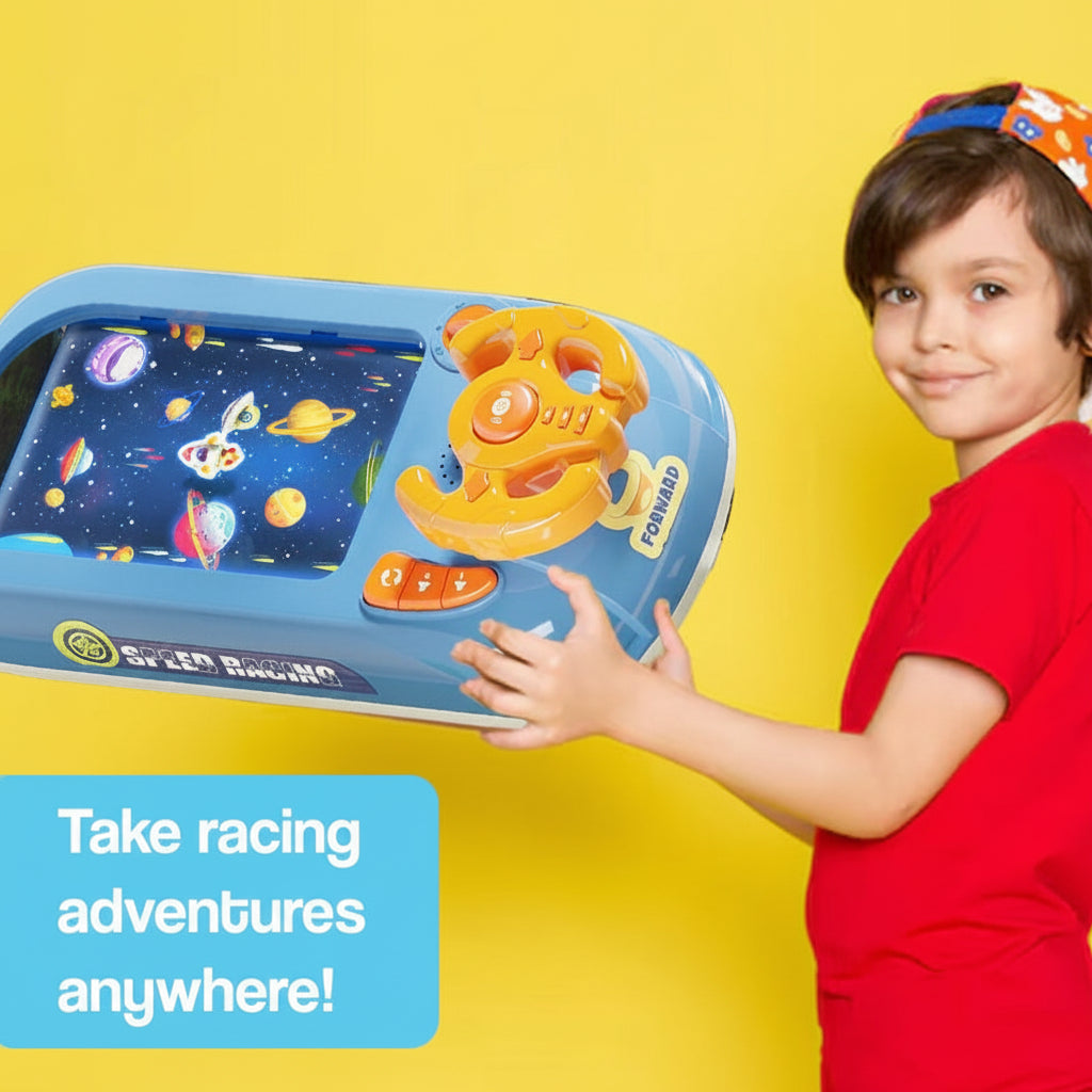 Exciting Racing Adventure Console for Kids | 200 Engaging Challenges
