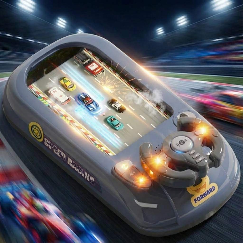 Exciting Racing Adventure Console for Kids | 200 Engaging Challenges