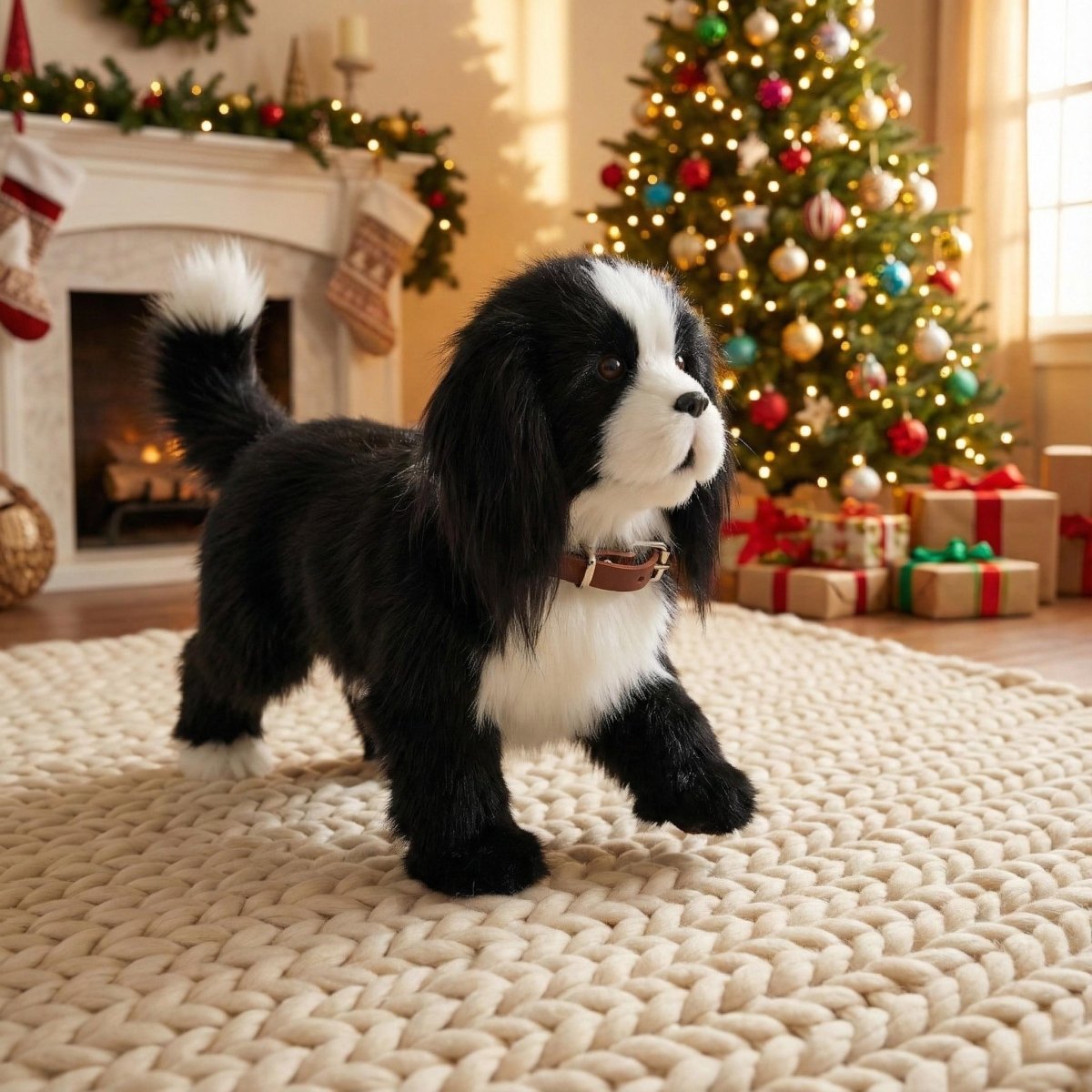 Engaging Robotic Puppy Toy with Realistic Movements for Kids