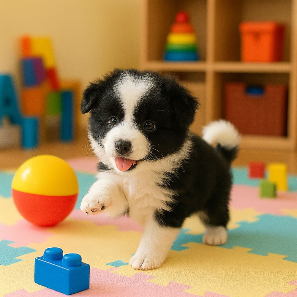 Engaging Robotic Puppy Toy with Realistic Movements for Kids