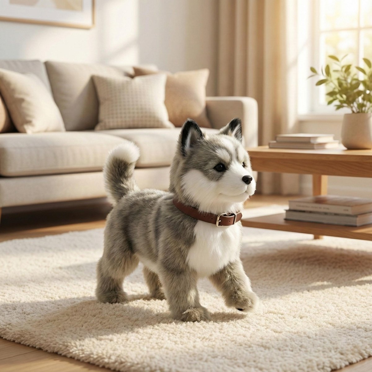 Engaging Robotic Puppy Toy with Realistic Movements for Kids