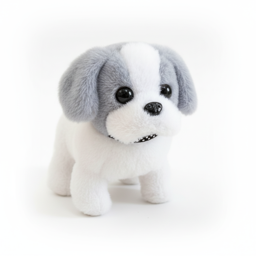 Adorable Interactive Plush Canine Companion for Kids