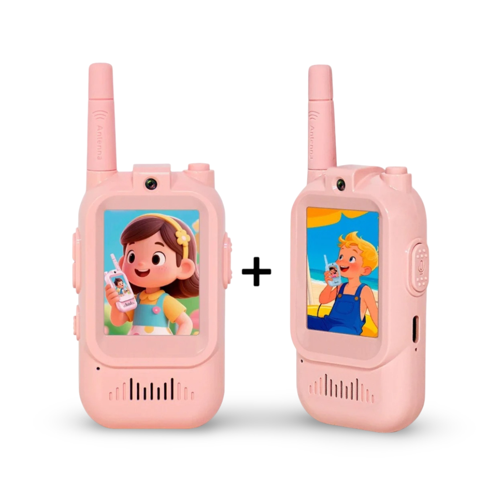 Rechargeable Video Chat Walkie Talkie Duo for Kids