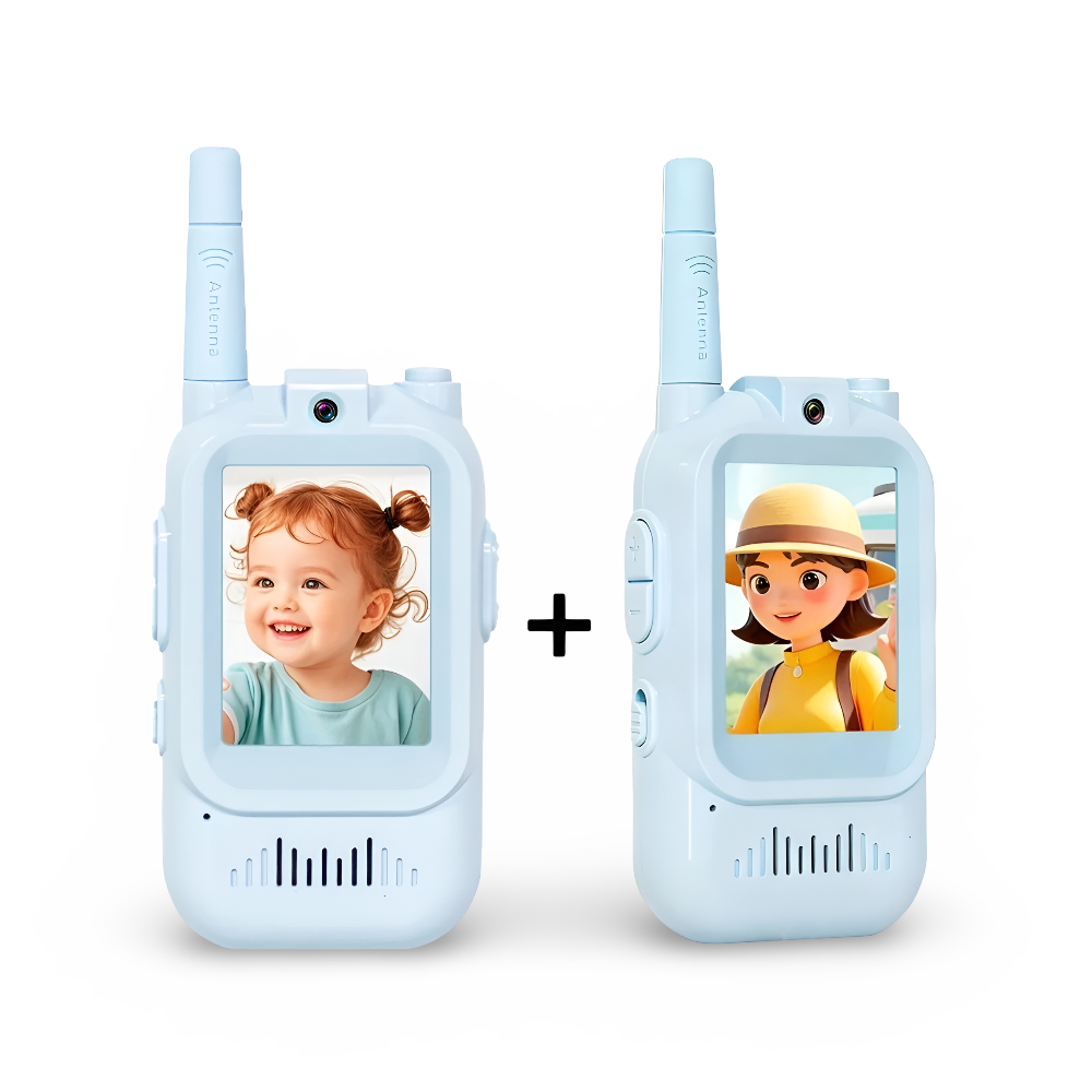 Rechargeable Video Chat Walkie Talkie Duo for Kids