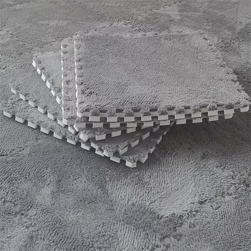 CozyFlex Interlocking Foam Floor Mat Set - 12 Soft Tiles