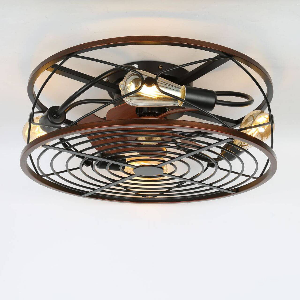 Urban Elegance | Contemporary 4-Bulb Flush Mount Ceiling Light