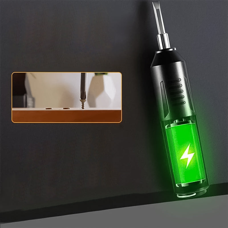 Versatile Cordless Screwdriver Kit for Home Projects