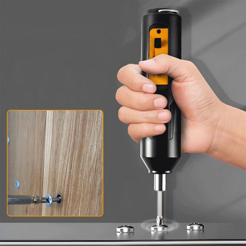 Versatile Cordless Screwdriver Kit for Home Projects