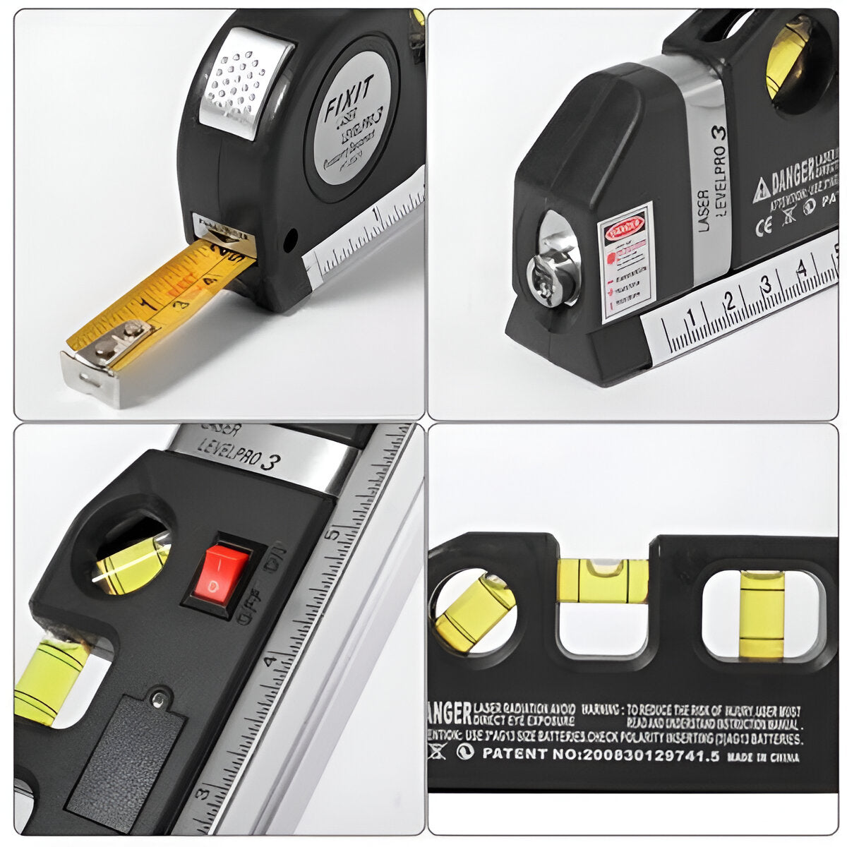 Precision Laser Measurement Tool with Multi-Line Functionality