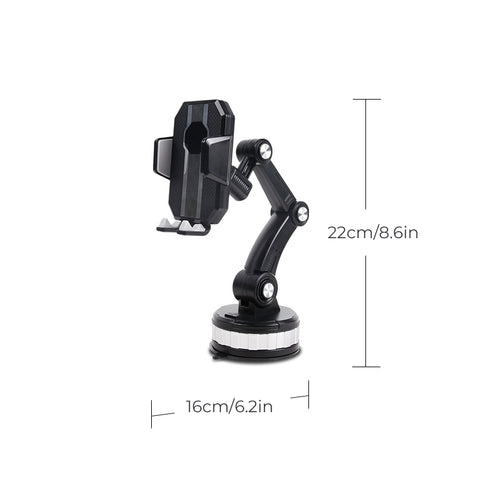 Ultra-Stable Phone Mount with 360-Degree Rotation
