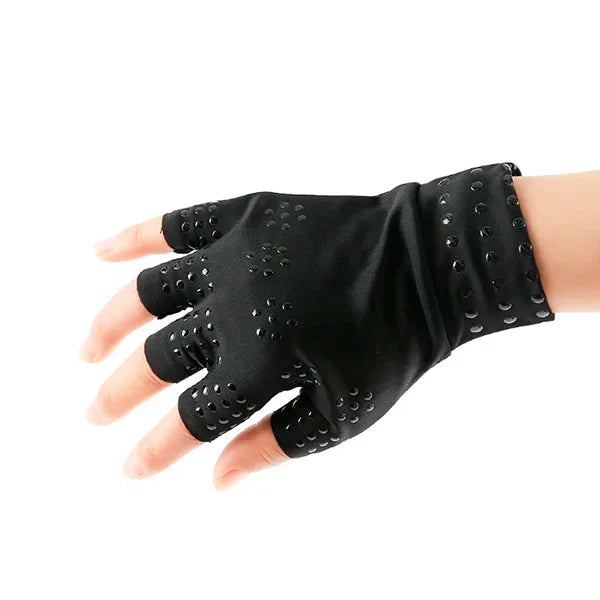 Lightweight Open-Finger Compression Gloves for Hand Relief