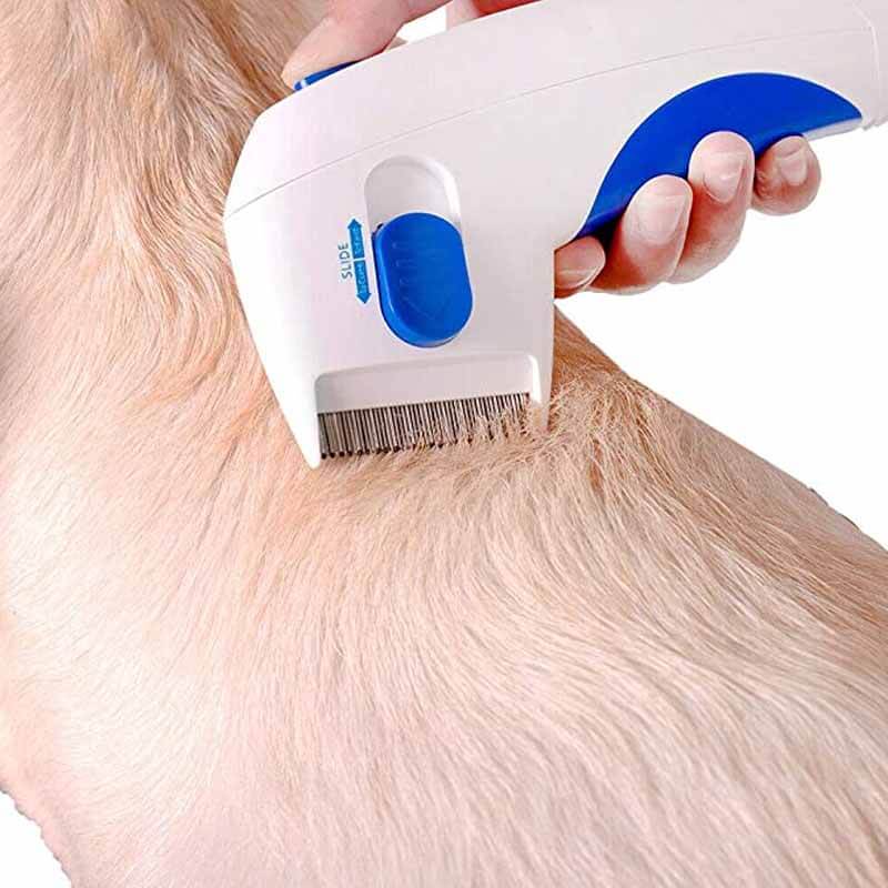 Cordless Pet Grooming Tool for Flea and Tick Removal