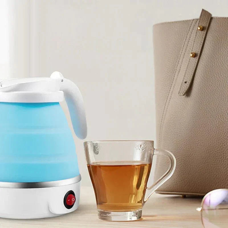 Compact Folding Electric Kettle for Effortless Brewing