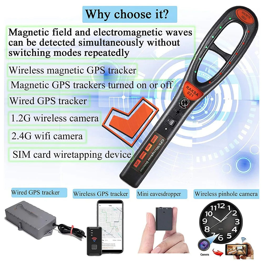 Privacy Guardian: Smart GPS Tracker Detector with Bonus Tube