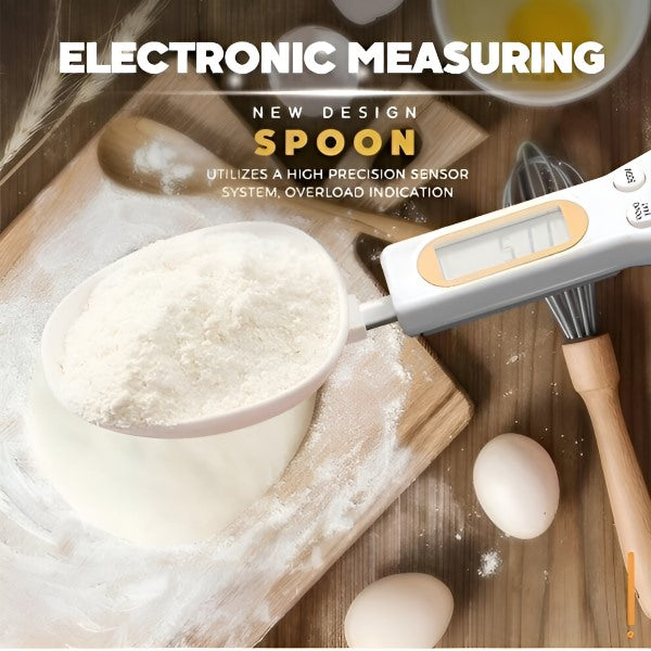 Smart Measuring Spoon with Integrated Digital Scale