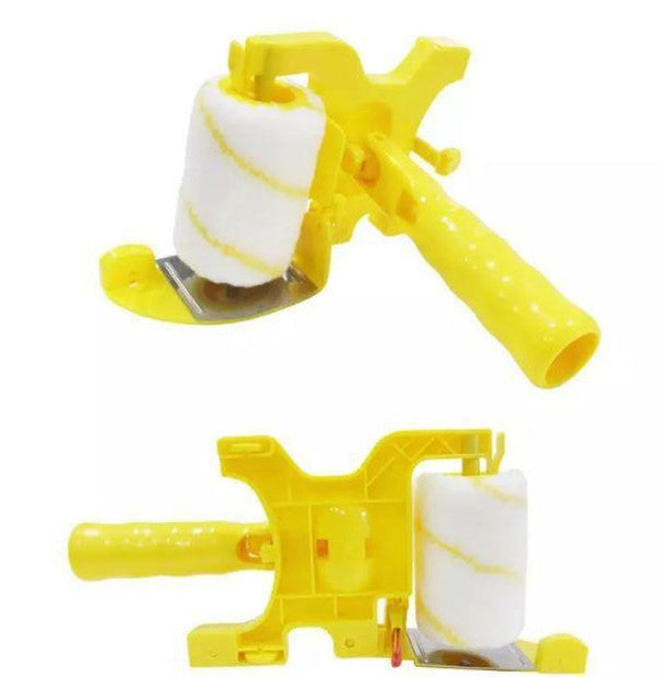 Precision Paint Roller with Edge Shield