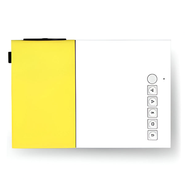 Portable HD Projector for Home Entertainment and Travel
