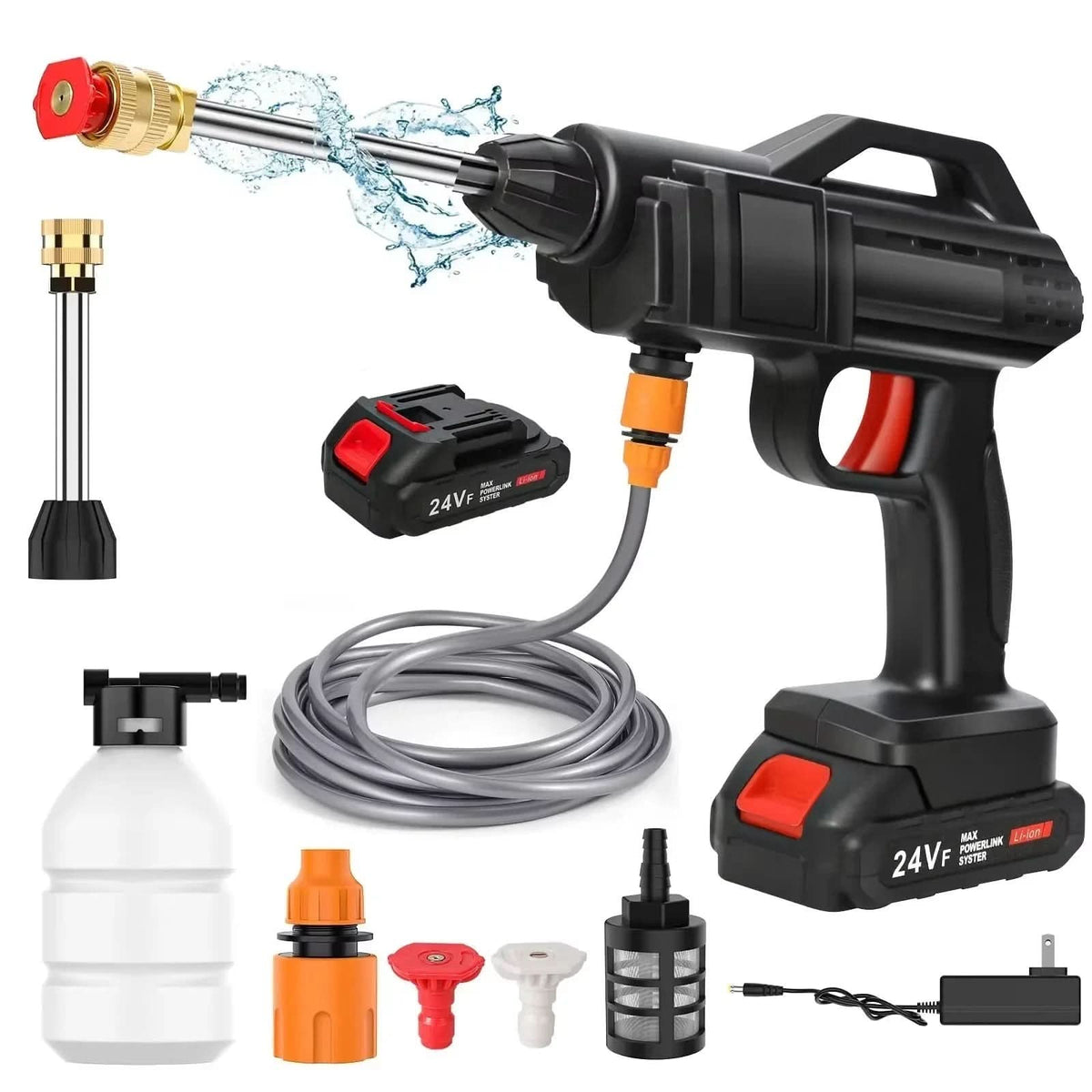 AquaBlast – Cordless High-Pressure Cleaner for All Your Outdoor Needs