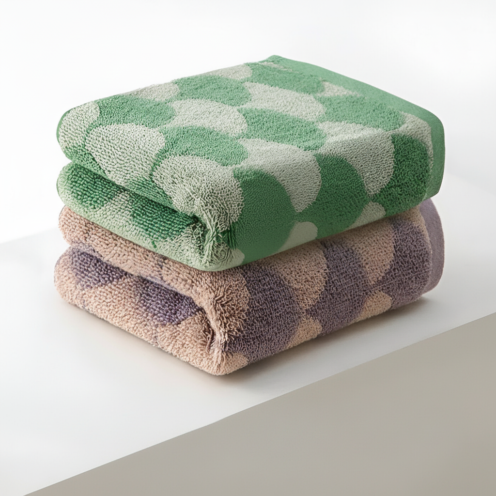 FanTowel Jacquard Cotton Bath Towel