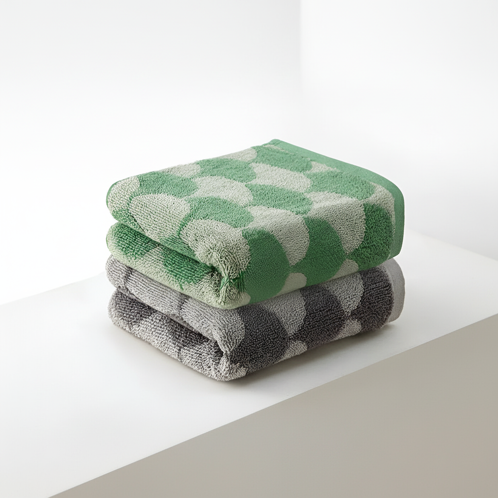 FanTowel Jacquard Cotton Bath Towel