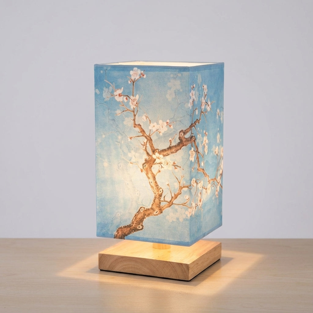 Scandinavian Design Lamp in Japanese Style
