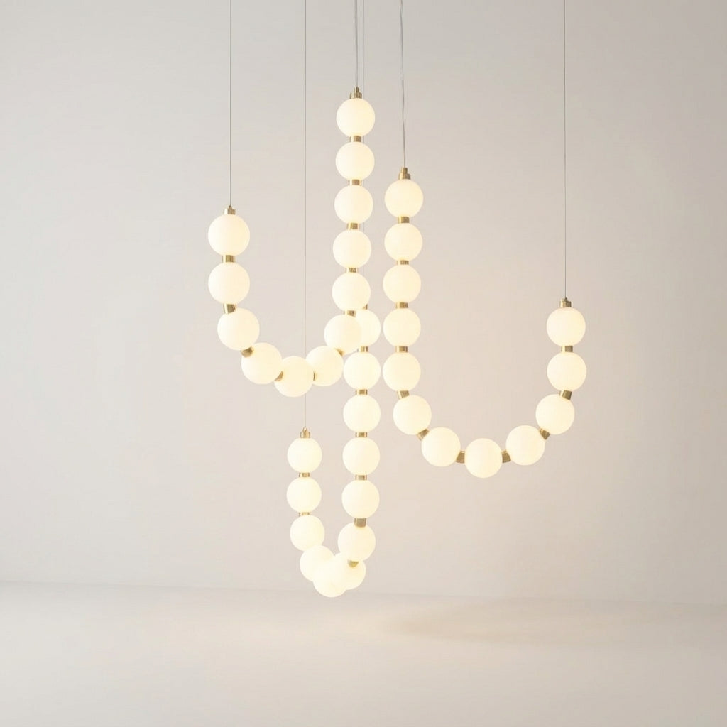 Pearl Chandelier Pendant Inspired by Jewelry