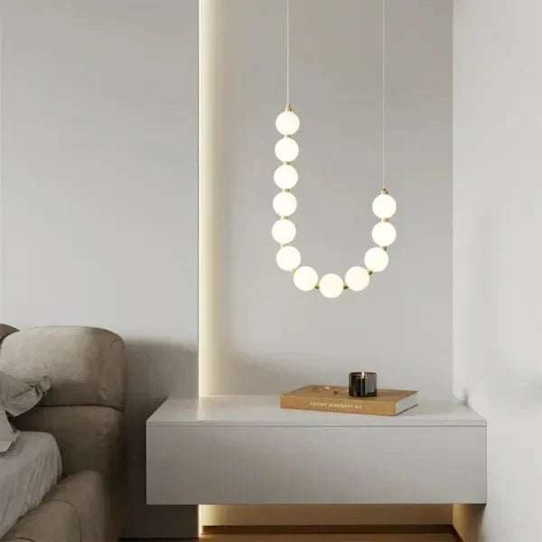Pearl Chandelier Pendant Inspired by Jewelry