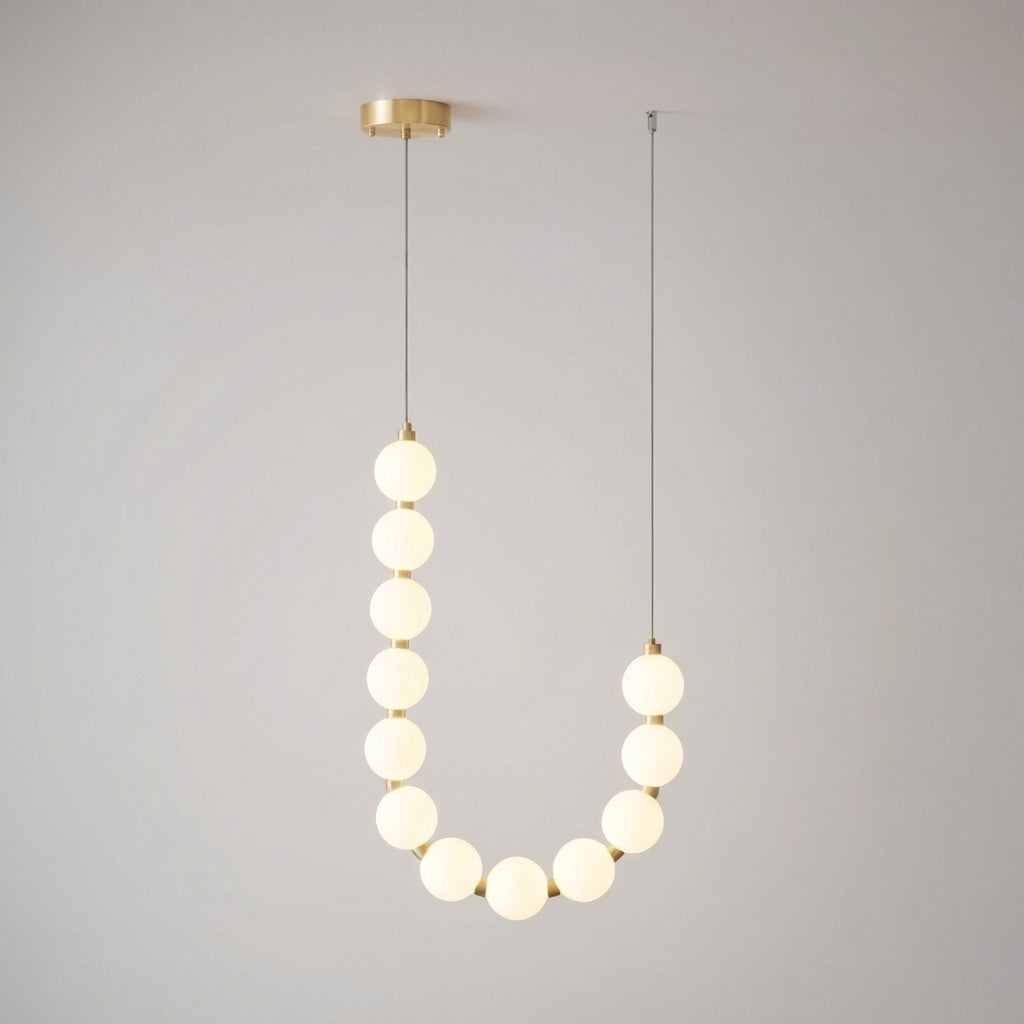 Pearl Chandelier Pendant Inspired by Jewelry