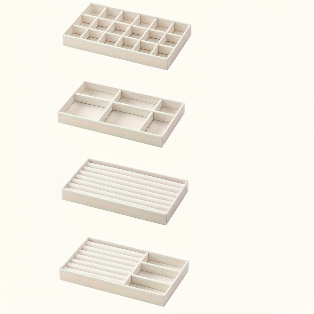 Compact Jewelry Storage Tray for Effortless Organization