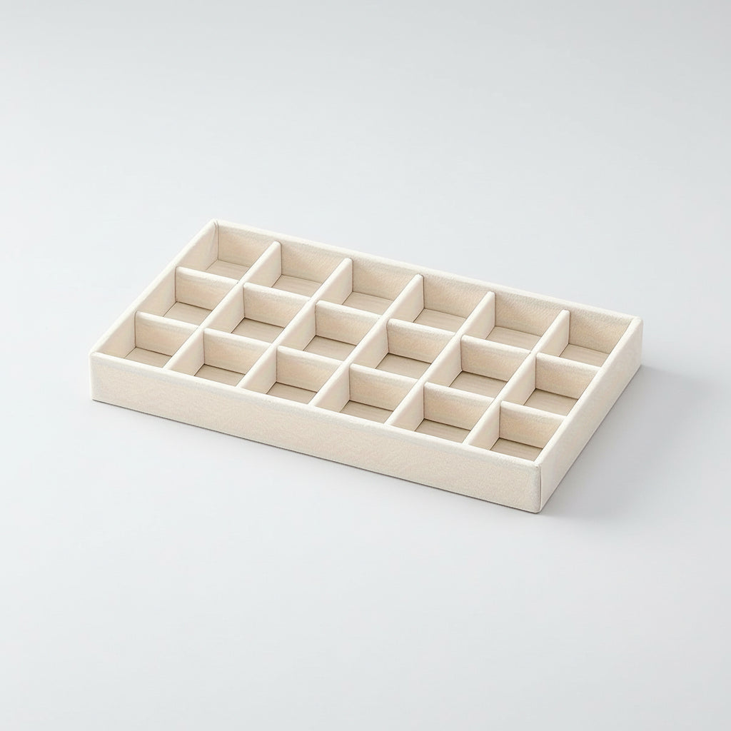 Compact Jewelry Storage Tray for Effortless Organization