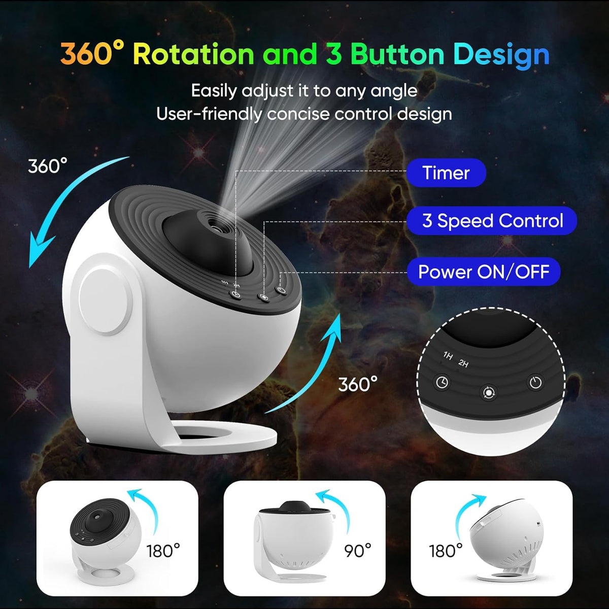 Celestial Dreamscape Projector | Ultimate Relaxation and Serenity