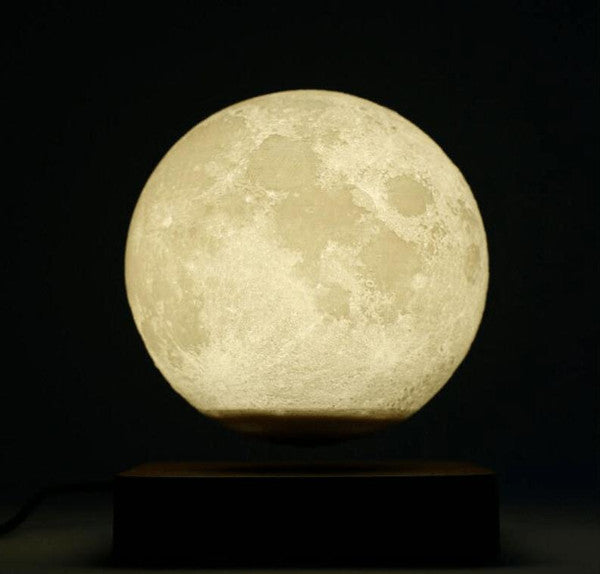Floating Celestial Sphere Lamp with Ambient Illumination