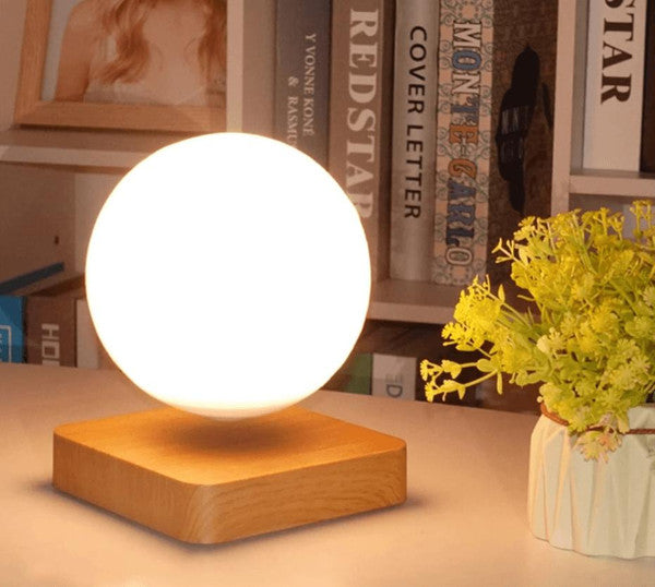 Floating Celestial Sphere Lamp with Ambient Illumination