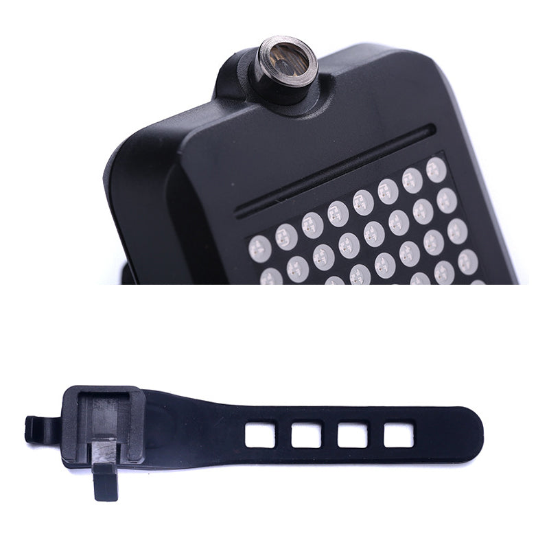 Smart Safety LED Bicycle Lights with Laser Signal