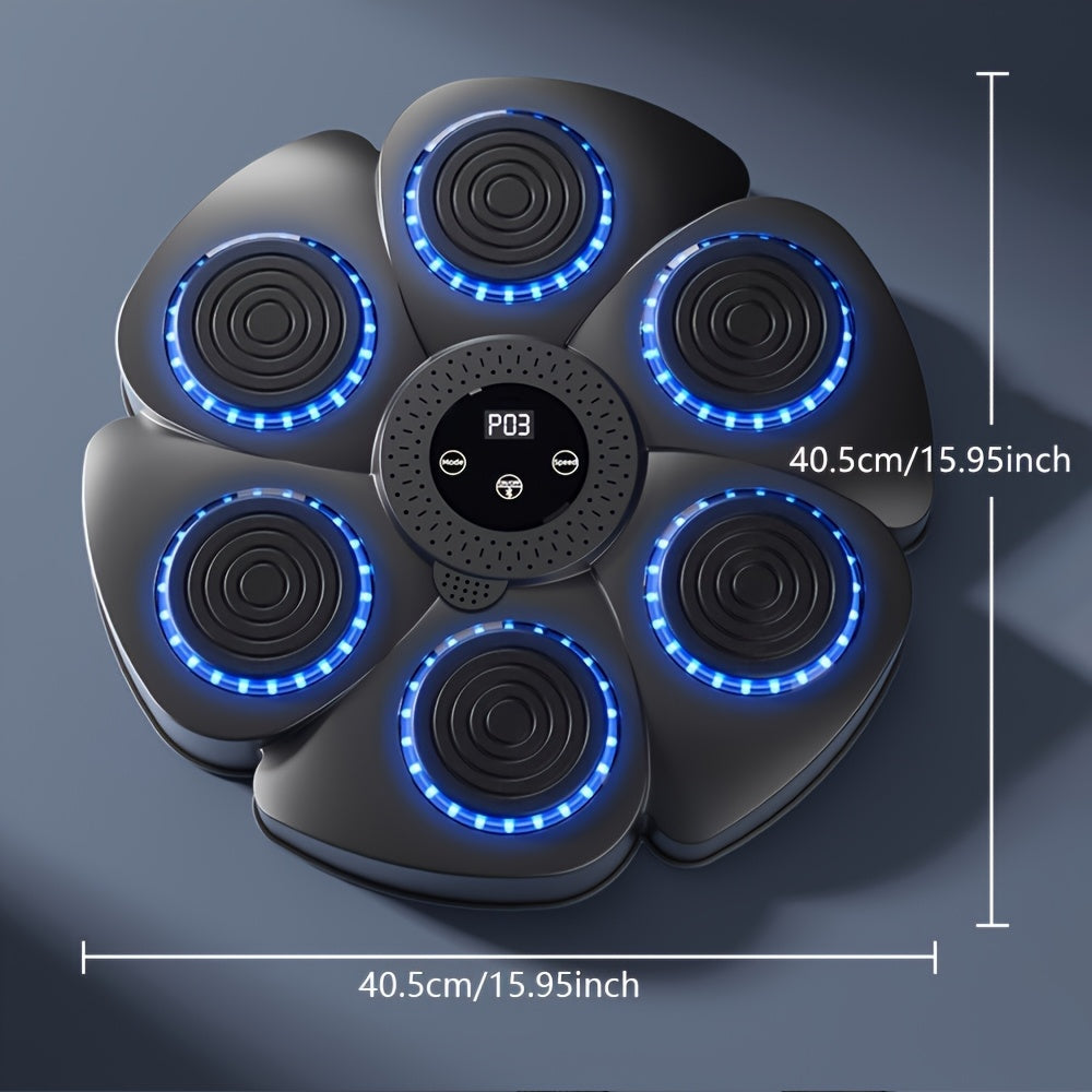 Smart Boxing Trainer with Music and USB-C Recharge