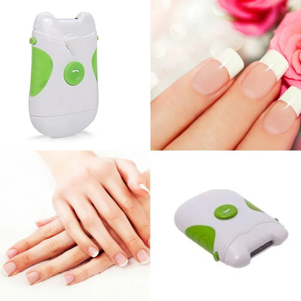 Smart Nail Trimmer with Bright LED Guidance