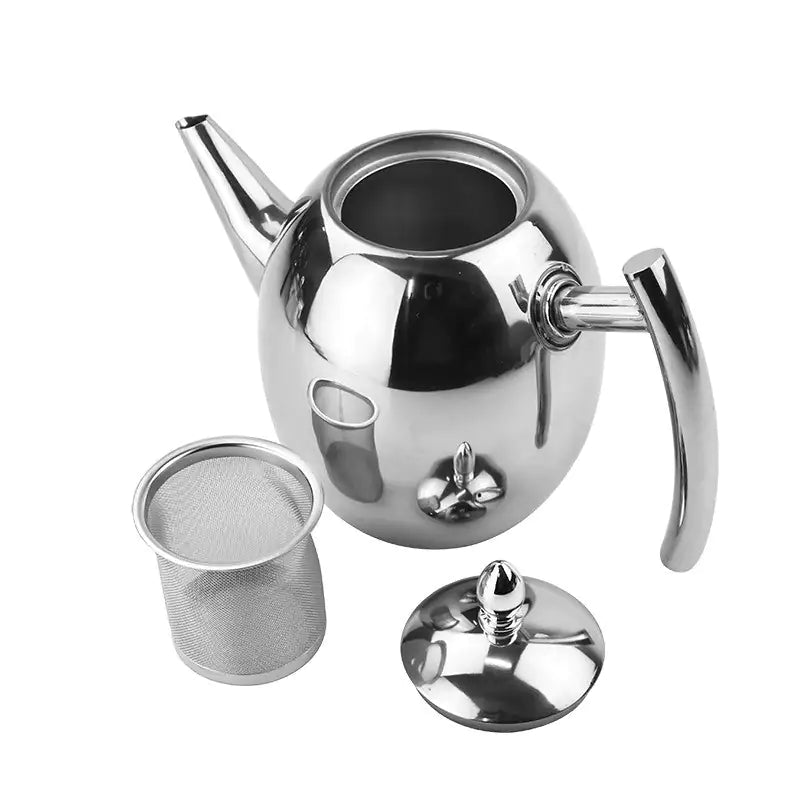 Stylish Stainless Steel Tea Infuser Pot