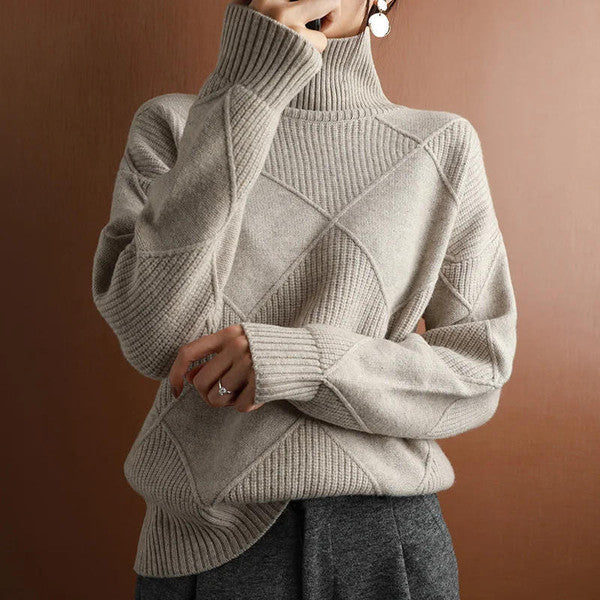 Elegant Cashmere Turtle Neck Sweater for Every Occasion