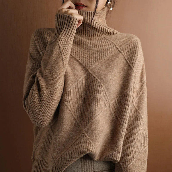 Elegant Cashmere Turtle Neck Sweater for Every Occasion