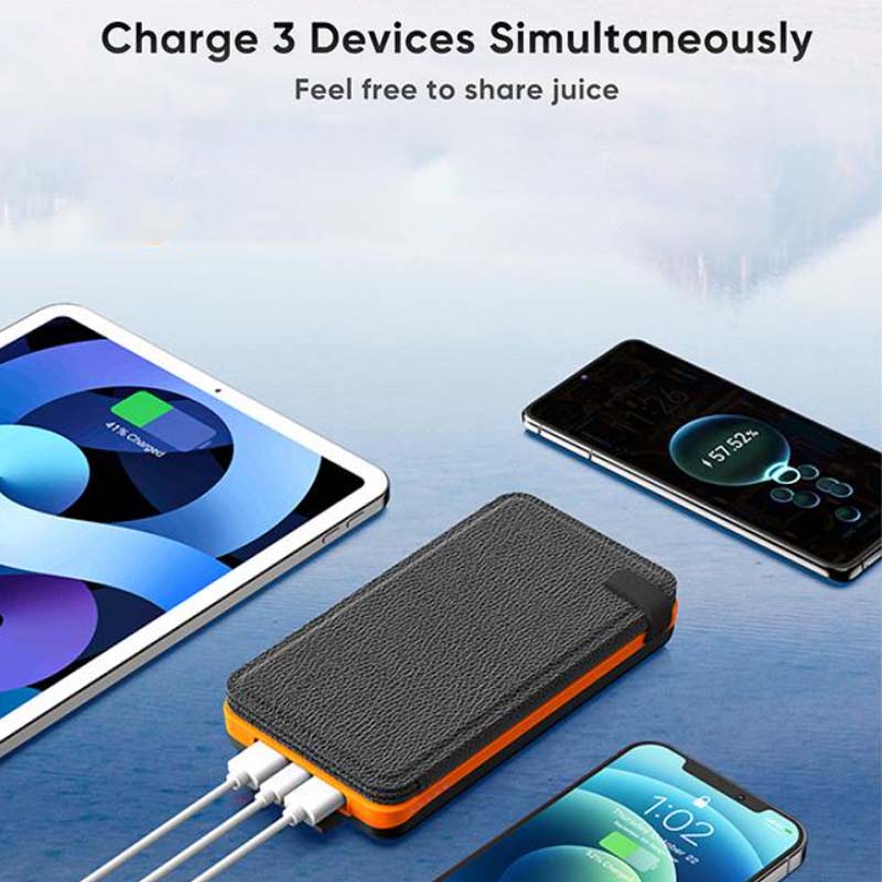 High-Capacity 25000mAh Solar Charging Power Bank