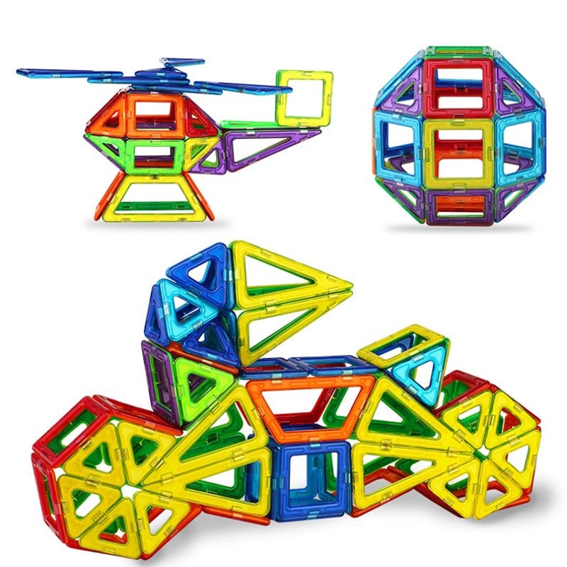 Creative Magnetic Building Blocks for Imaginative Play