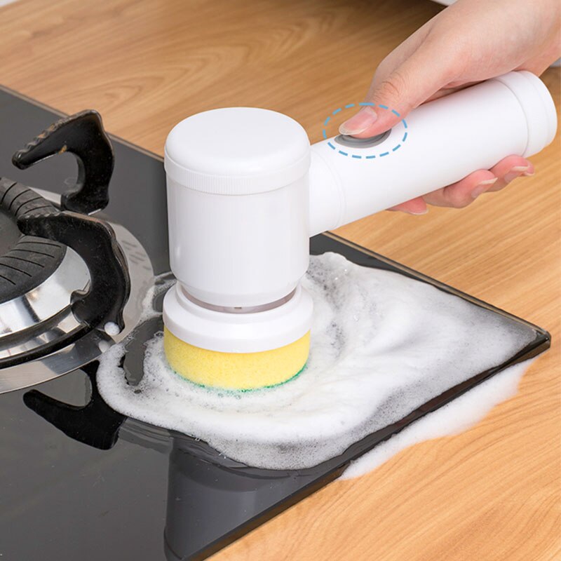 Wireless Power Scrubber: Versatile Tool for Home Cleaning