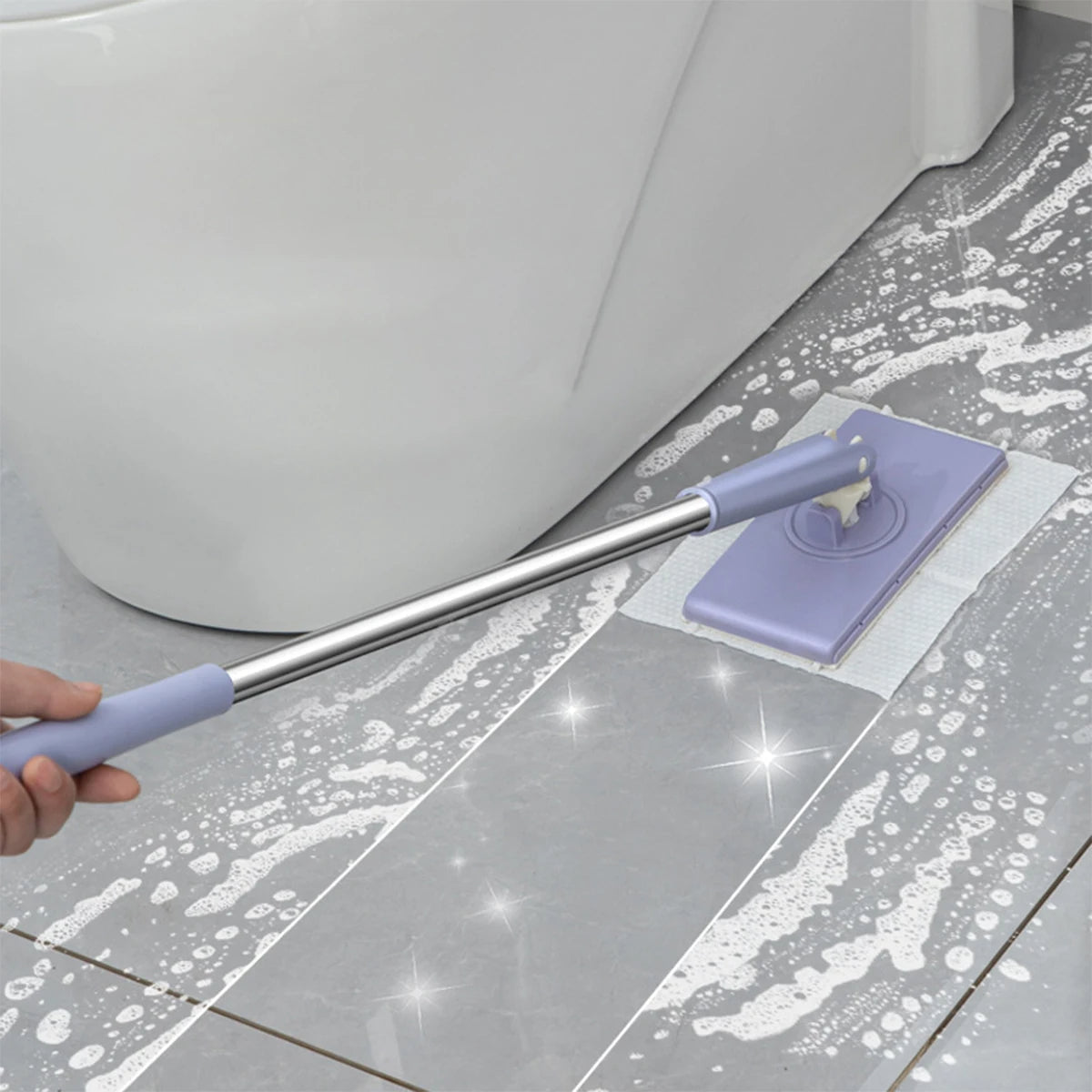 Versatile 360° Swivel Mop for Effortless Cleaning