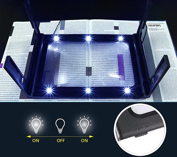 Enhanced Vision Magnifier for Comfortable Reading