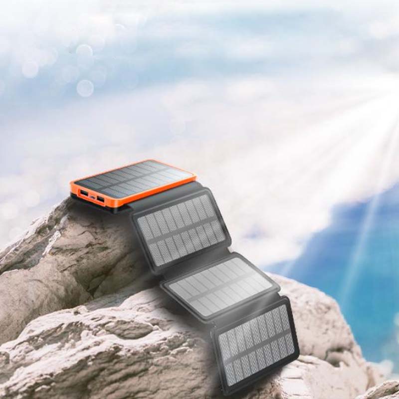 High-Capacity 25000mAh Solar Charging Power Bank